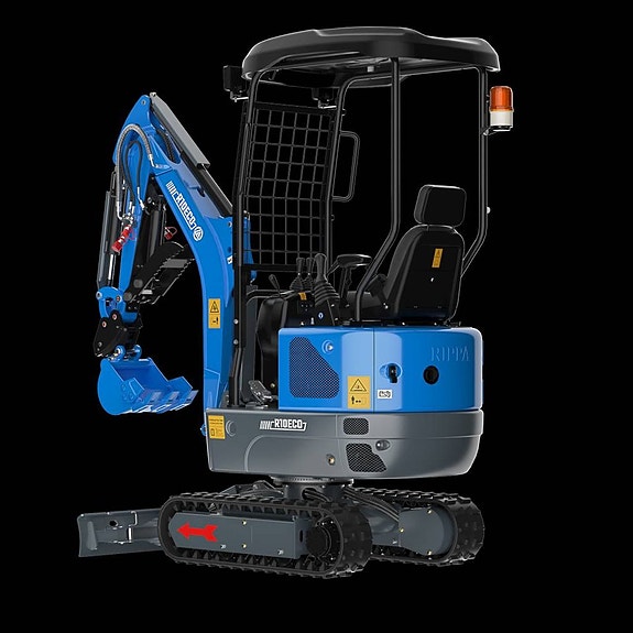 Rippa R10-6 ECO – minigrävare 1 ton 3 of 12