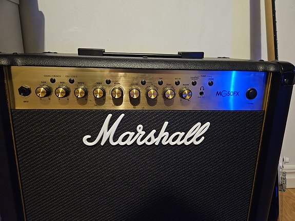 Marshall MG50FX gitarrförstärkare svart