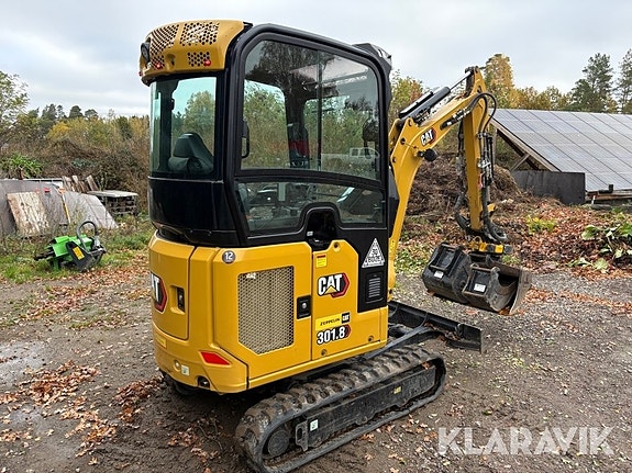 Grävmaskin CAT 301.8 Tiltrotator 5 of 6