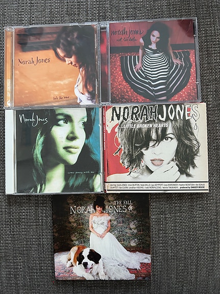 Norah Jones 5 CD-skivor