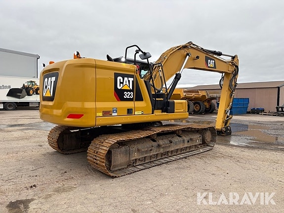 Grävmaskin CAT 323 next generation 4 of 6