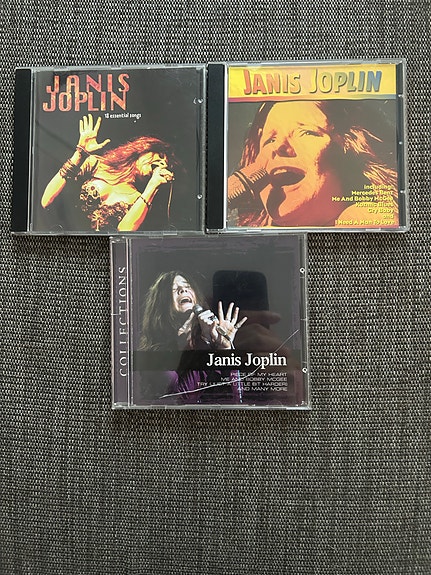 Janis Joplin CD-skivor 3 st