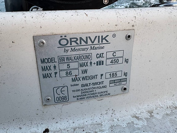 Örnvik 550 Wa Mercury 115Hk Optimax -04 12 of 12