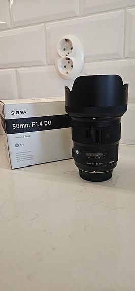 Sigma 50mm f/1.4 DG Art objektiv Nikon
