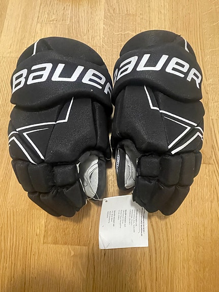 Bauer NSX hockeyhandskar 11" 28 cm svart JR