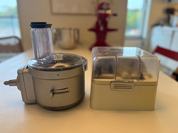 KitchenAid matberedare för köksmaskin med skivor