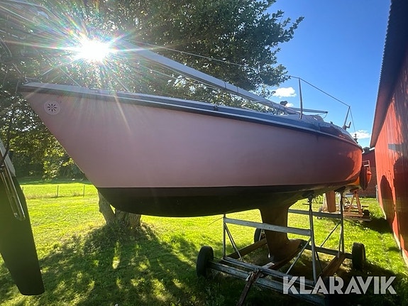 Segelbåt med vagn 3 of 6