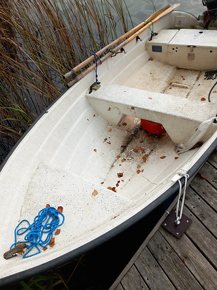 Liten,lätt boot,lätt att ro.RYDs 3,80m 4 of 4