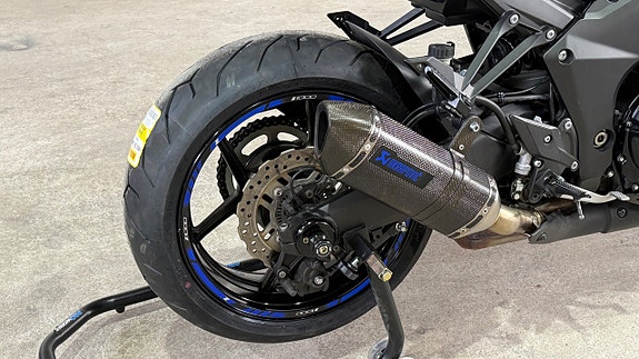 Kawasaki Z1000 Akrapovic.  0kr insats 10 of 11