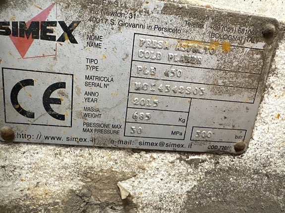 Asfaltsfräs Simex PLB 450 5 of 6