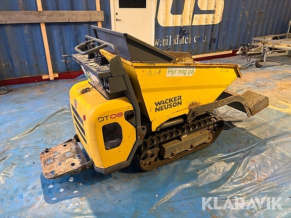 Självlastande minidumper Wacker Neuson DT08D 5 of 6