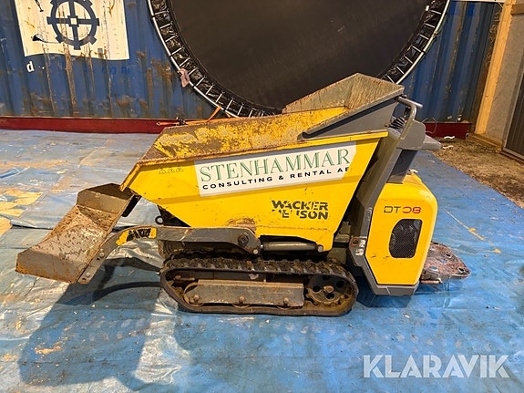 Självlastande minidumper Wacker Neuson DT08D 2 of 6