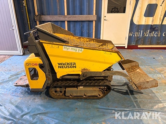 Självlastande minidumper Wacker Neuson DT08D 6 of 6