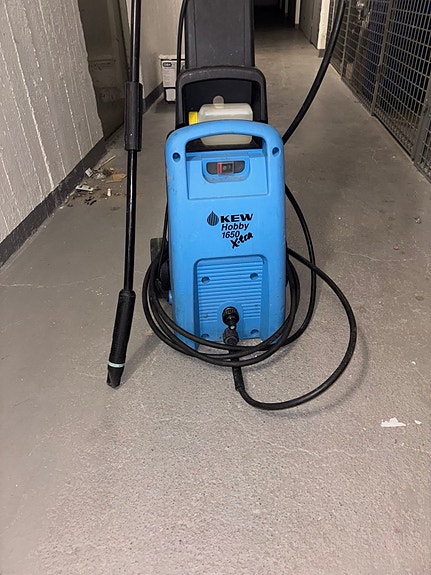 KEW Hobby 1650 Xtra högtryckstvätt blå