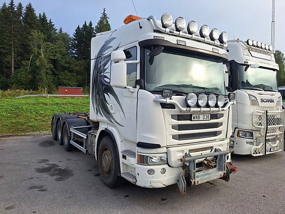 Scania 8x4*4 Plogutrustad Lastväxlare