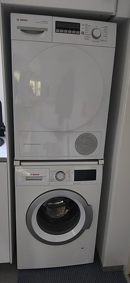Bosch tvättmaskin och torktumlare