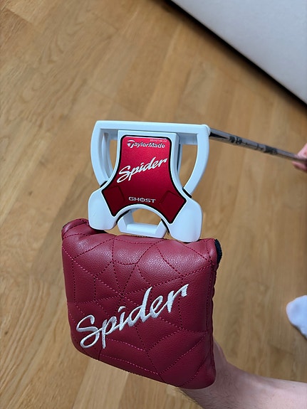 TaylorMade Spider Ghost putter vit