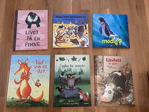 Barnböcker 3-6 år