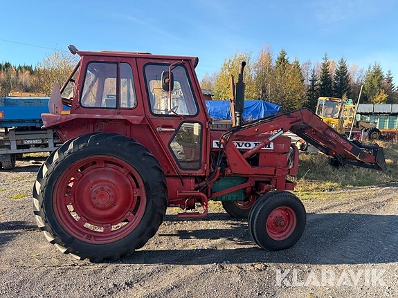 Veterantraktor Volvo BM T 500 med lastare 6 of 6