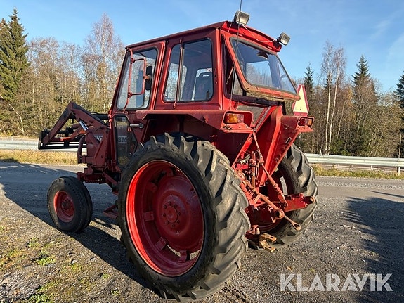 Veterantraktor Volvo BM T 500 med lastare 3 of 6