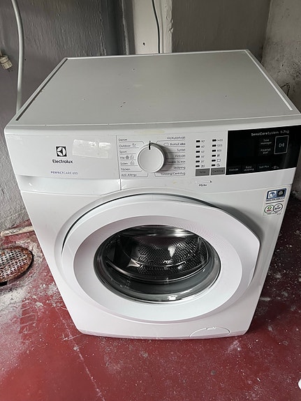 Electrolux PerfectCare 600 frontmatad tvättmaskin 7 kg vit
