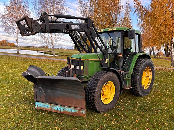 John Deere 6300 Lastare Vikplog