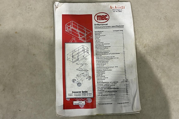 MEC 3259ERT Saxlift 17 of 27