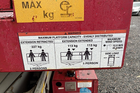 MEC 3259ERT Saxlift 22 of 27