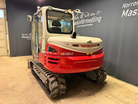 Takeuchi TB290-2 - NYA LARVER / KNÄCKBOM / VÄRMARE m. GSM – bild 5