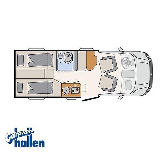 Dethleffs Globebus Performance 4x4 - T 26 (långbädd/3500kg) (Inkommande)
