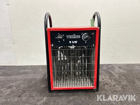 Varmluftsfläkt Viking 9 kw