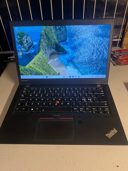 Lenovo ThinkPad bärbar dator 14 tum svart