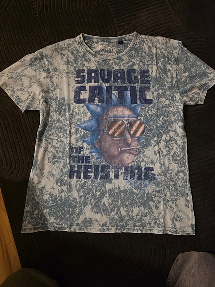 EMP Rick and Morty T-shirt L blå