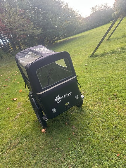 Cargobike of Sweden lastcykel svart