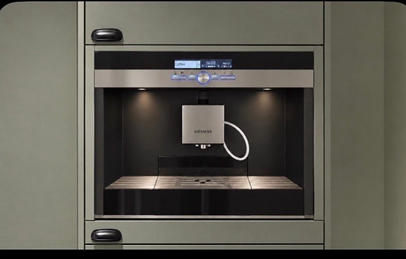 Gaggenau inbyggd kaffemaskin rostfri