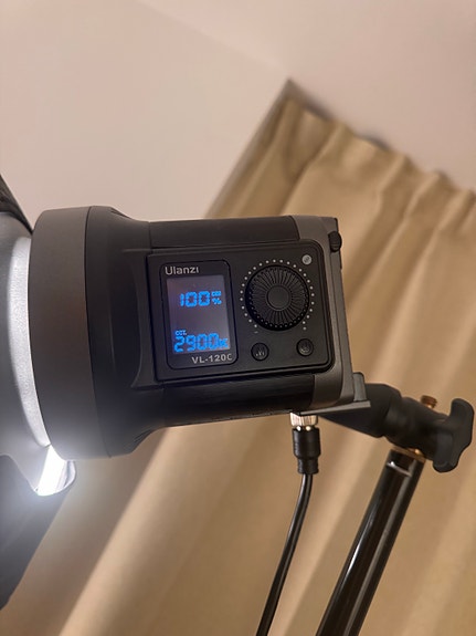Ulanzi VL-120C – 120 W RGB-videobelysning