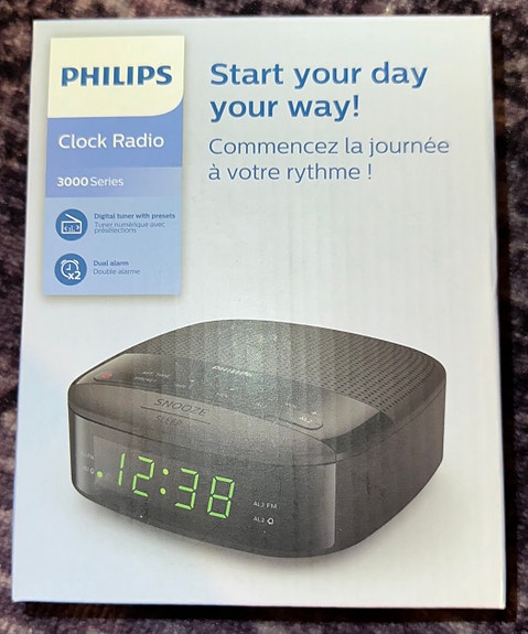 Philips 3000 Series klockradio med digital display