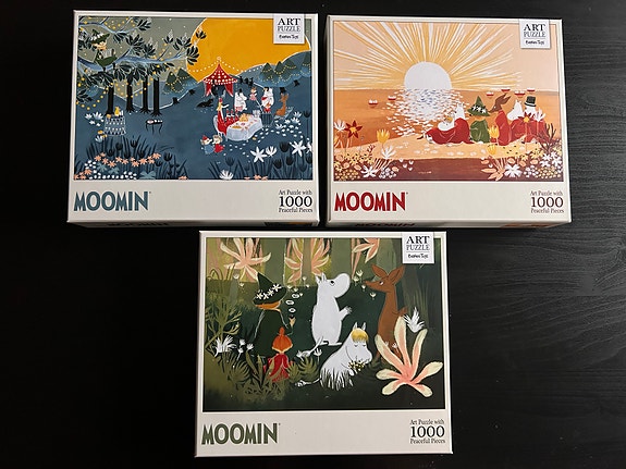 Mumin 3x1000 pussel
