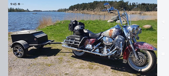 Harley-Davidson Road King Classic , Släp, Motivlack, LED belysning mm 2 of 13