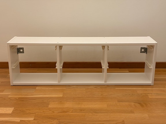 IKEA TROFAST - Väggförvaring, vit, 99x30 cm