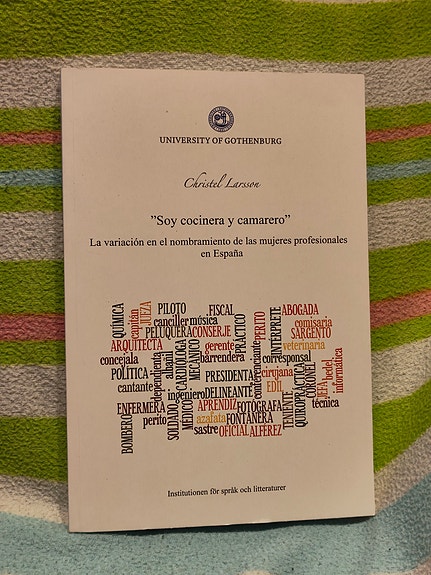 "Soy cocinera y camarero" av Christel Larsson