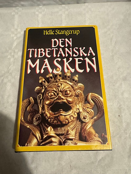 Helle Stangerup – Den tibetanska masken, inbunden bok