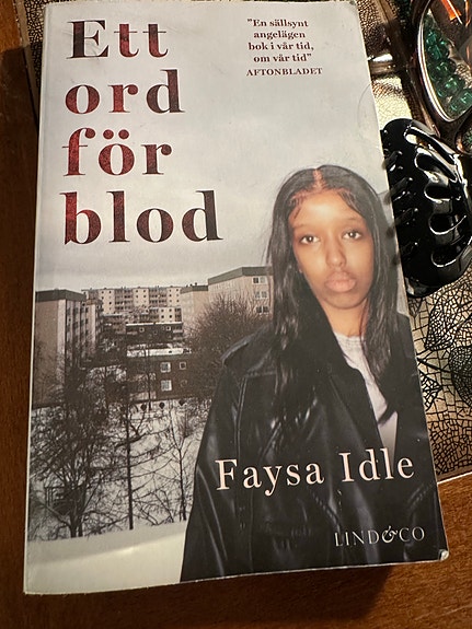 Faysa Idles bok Ord för blod