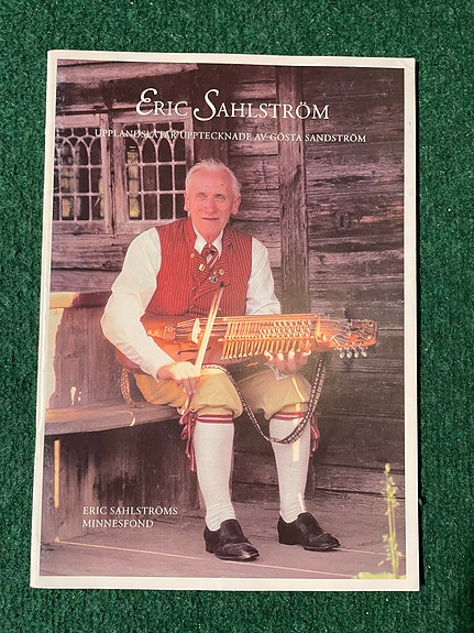 Nothäfte med låtar av Eric Sahlström mm.