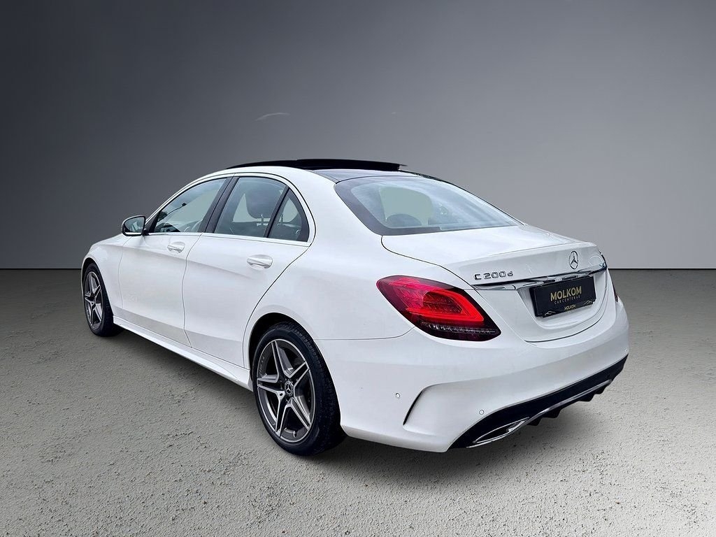 Mercedes-Benz C 200 d 9G-Tronic AMG Line 2019, bild 4/10