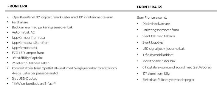 Opel Frontera 2025, bild 2/2