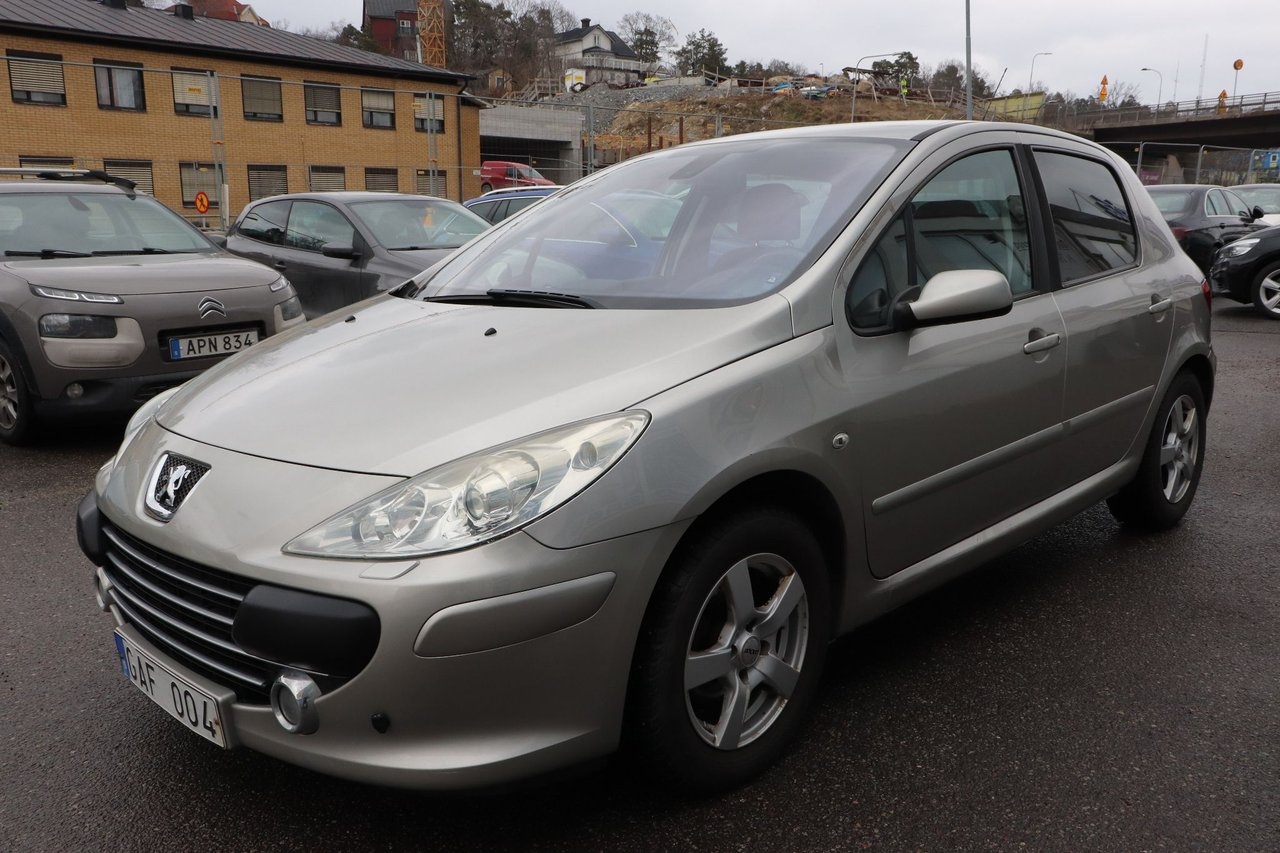 Peugeot 307 5-dörrar 1.6 Biof SoV-Hjul 2008, bild 5/14