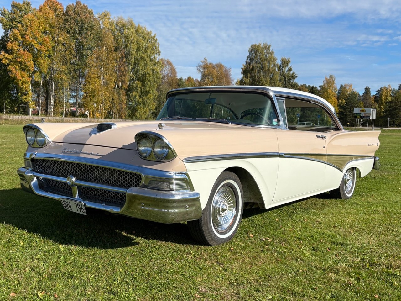 Ford Fairlane 500 Town Victoria Coupé 1958, bild 4/10