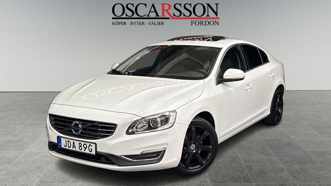 Volvo S60 D3 BLIS Taklucka B-kam LÄDER 2017, bild 6/10