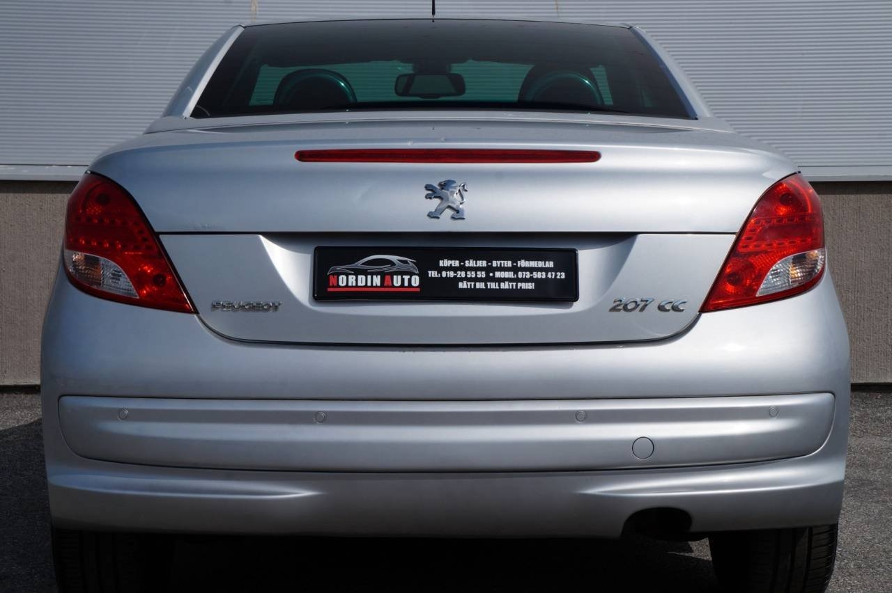 Peugeot 207 CC 1.6 VTi 2010, bild 6/15